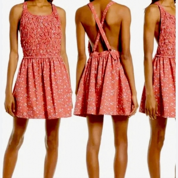 Free People Petunia Mini Fit-&-Flare Dress. - Picture 3 of 16